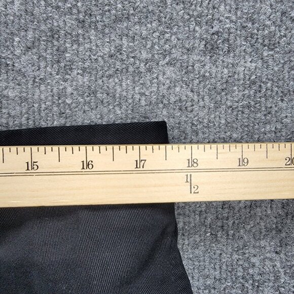 Dockers Pants Mens 34x30 Black Khaki Flat Front Classic Straight Leg Casual‎ - Picture 9 of 11